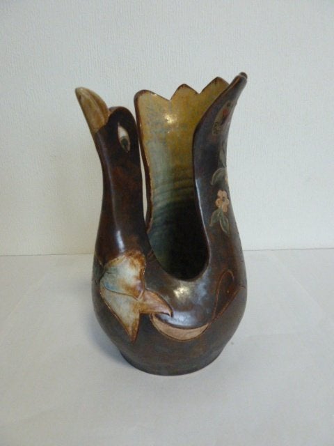 Keramiek beeld/vaas Dubois (Bouffioulx) 2.4kg 30cm, Enlèvement ou Envoi