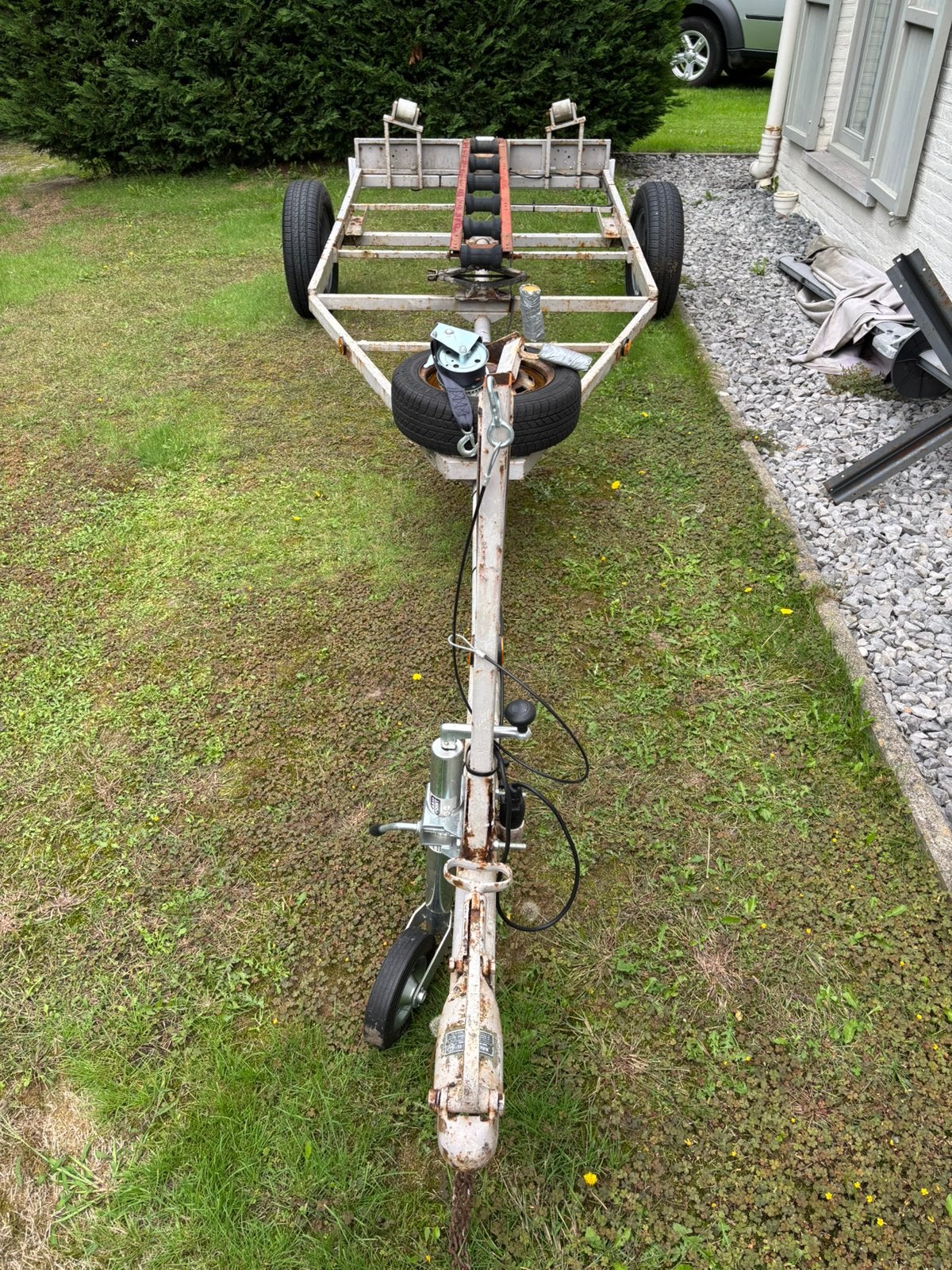 bateau-remorque, Enlèvement, Utilisé, Moins de 6 mètres, Moins de 1 500 kg
