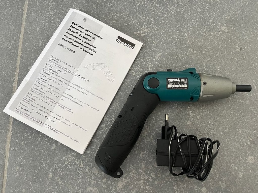 Makita 4,8V enkeltoerige schroevendraaier, Bricolage & Construction, Enlèvement ou Envoi, Comme neuf, Tournevis, Makita