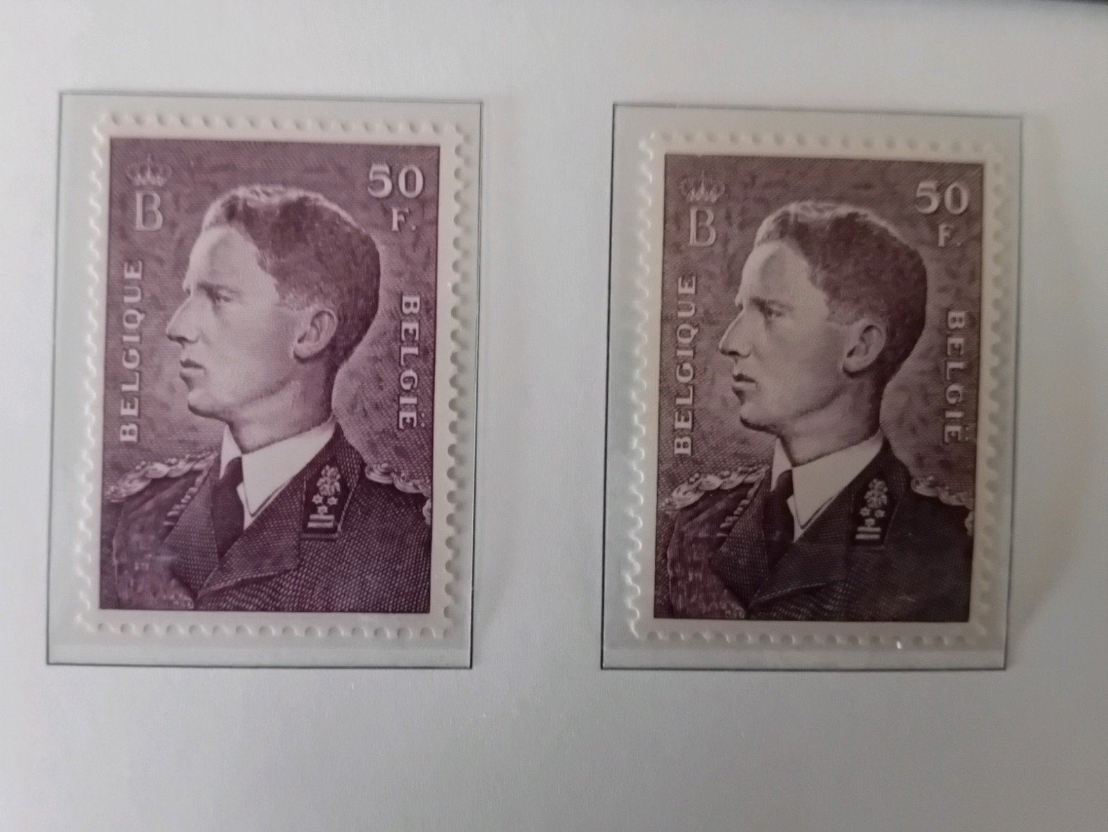 België postzegels nr 879/879A postfris lot 189P, Postzegels en Munten, Ophalen of Verzenden, Postfris