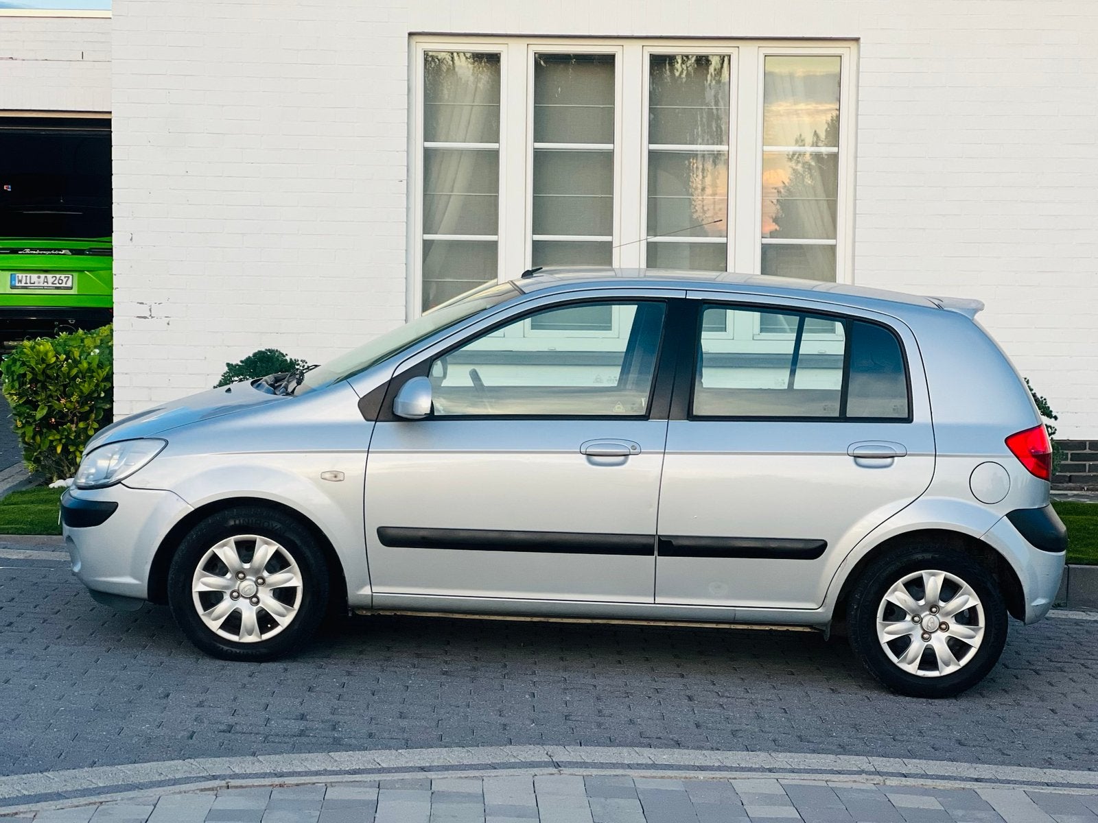 Hyundai Getz 1.4i benzine * Automaat * Airco * 5 deurs *, Autos, Hyundai, Argent ou Gris, Achat, Entreprise, Carnet d'entretien