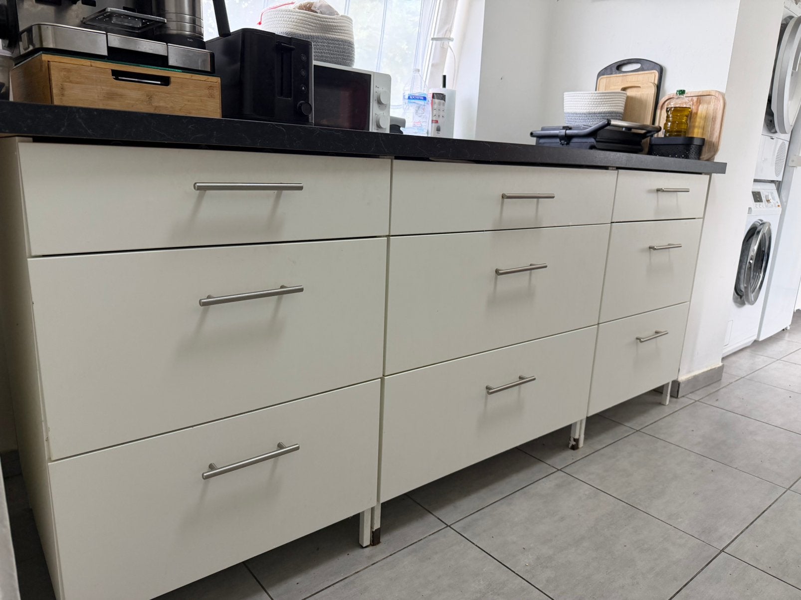 Armoire de cuisine, Maison & Meubles, Cuisine | Cuisines complètes, Enlèvement, Utilisé, Blanc