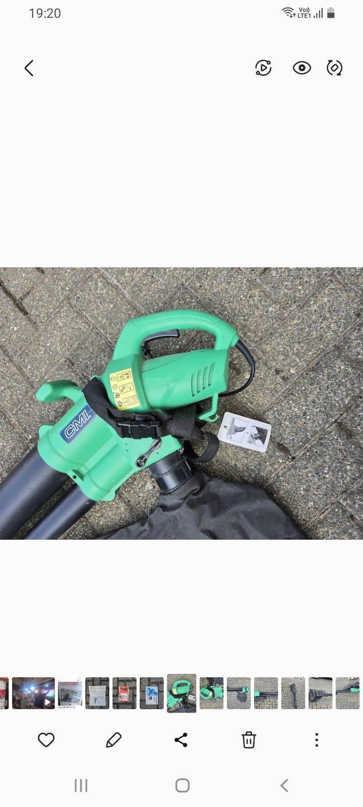 SOUFFLEUR-ASPIRE-BROYEUR. ÉLECTRIQUE. 35€, Jardin & Terrasse, Enlèvement, Électrique