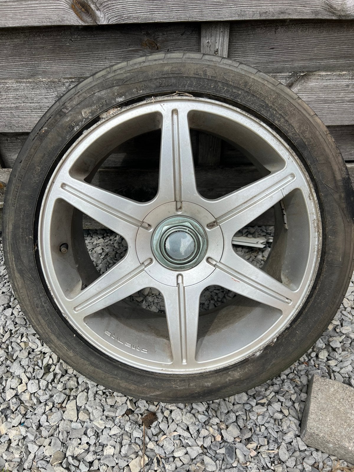 4 alu velgen. 17 inch, Enlèvement, Utilisé