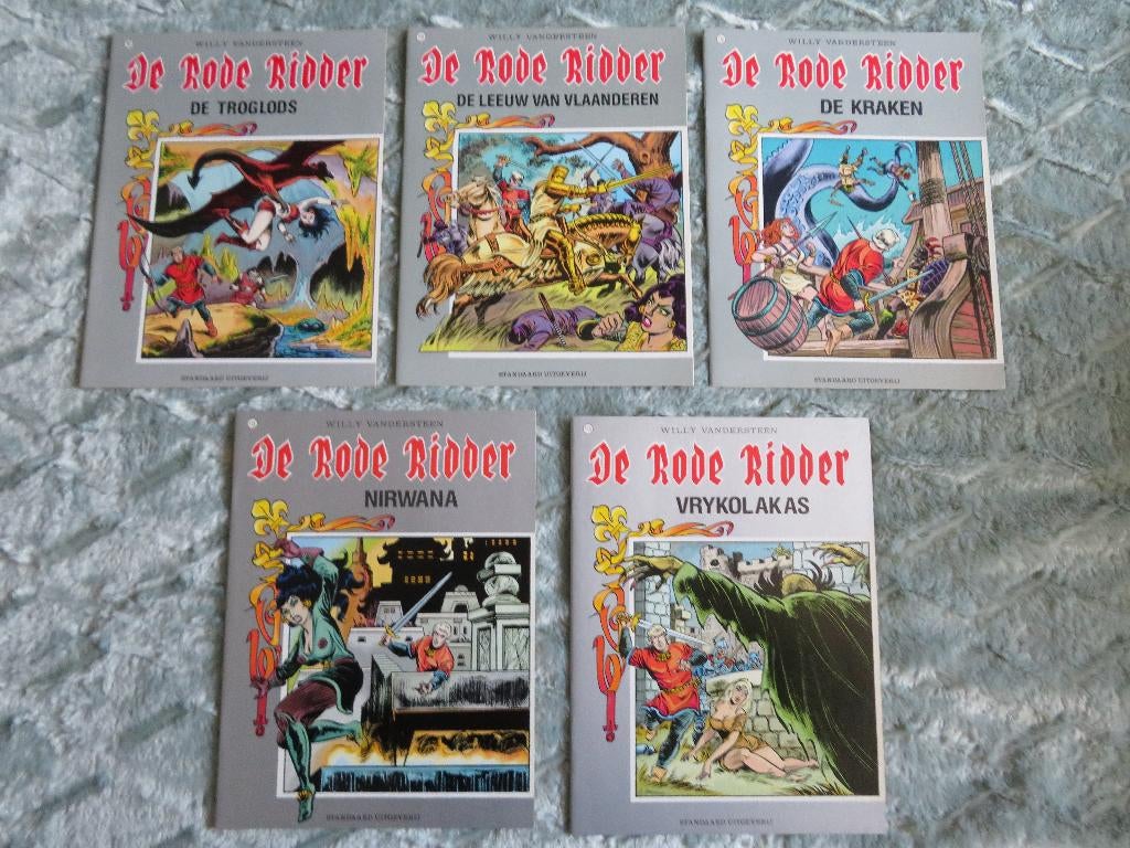 De rode ridder ONGELEZEN winkel stock 1 druk deel 3, Boeken, Ophalen of Verzenden, Nieuw