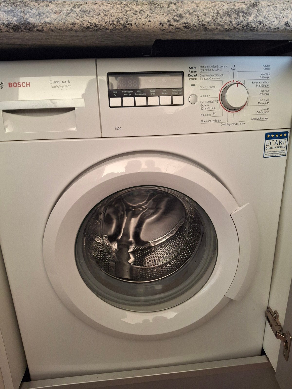 wasmachine, Ophalen