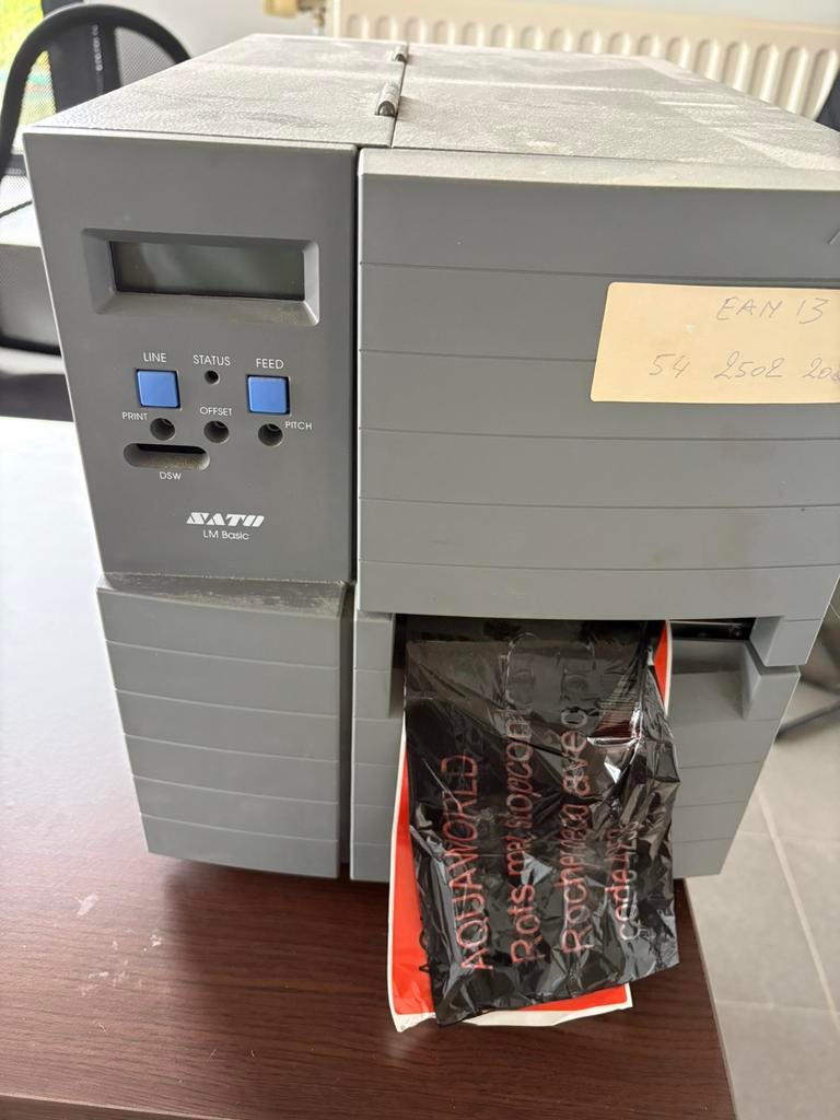 Sato barcode printer LM412, Informatique & Logiciels, Serveurs, Enlèvement, Comme neuf