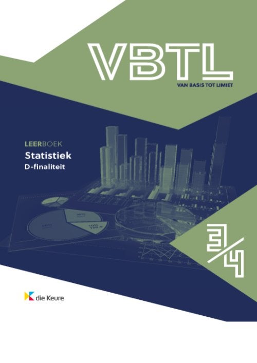 VBTL leerboek statistiek 3/4, Boeken, Ophalen, Zo goed als nieuw, ASO, Wiskunde A