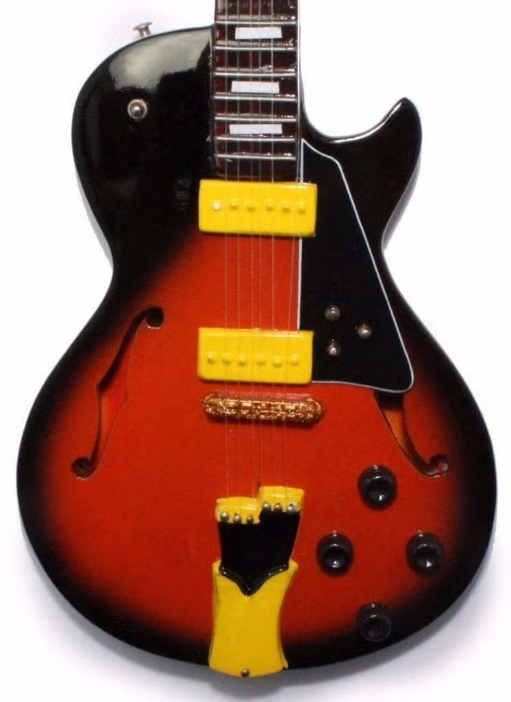 Miniatuur replica  Ibanez GB10 gitaar - George Benson, Ophalen of Verzenden, Nieuw