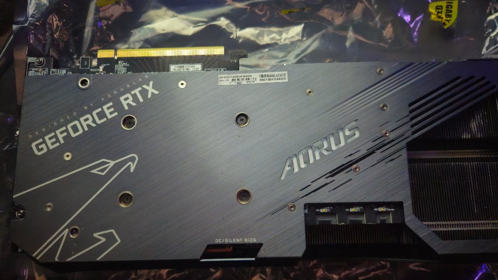 Nvidia RTX 3070ti Aorus Master, Computers en Software, Videokaarten, Gebruikt, GDDR6, PCI-Express 4, Ophalen of Verzenden