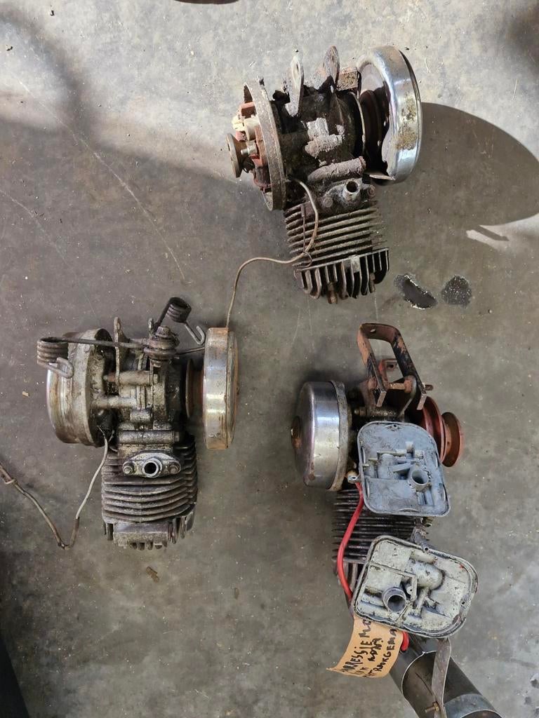 3x mobylette motorblok, Enlèvement, Utilisé, Bloc, Autres marques