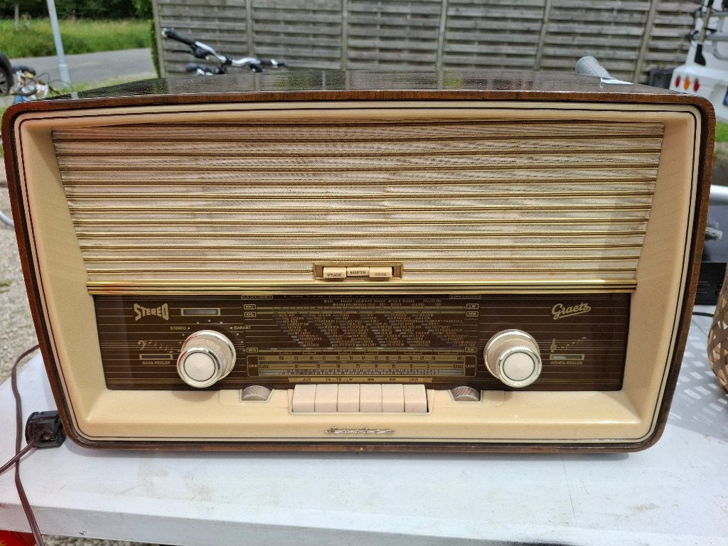 retro radio, Ophalen