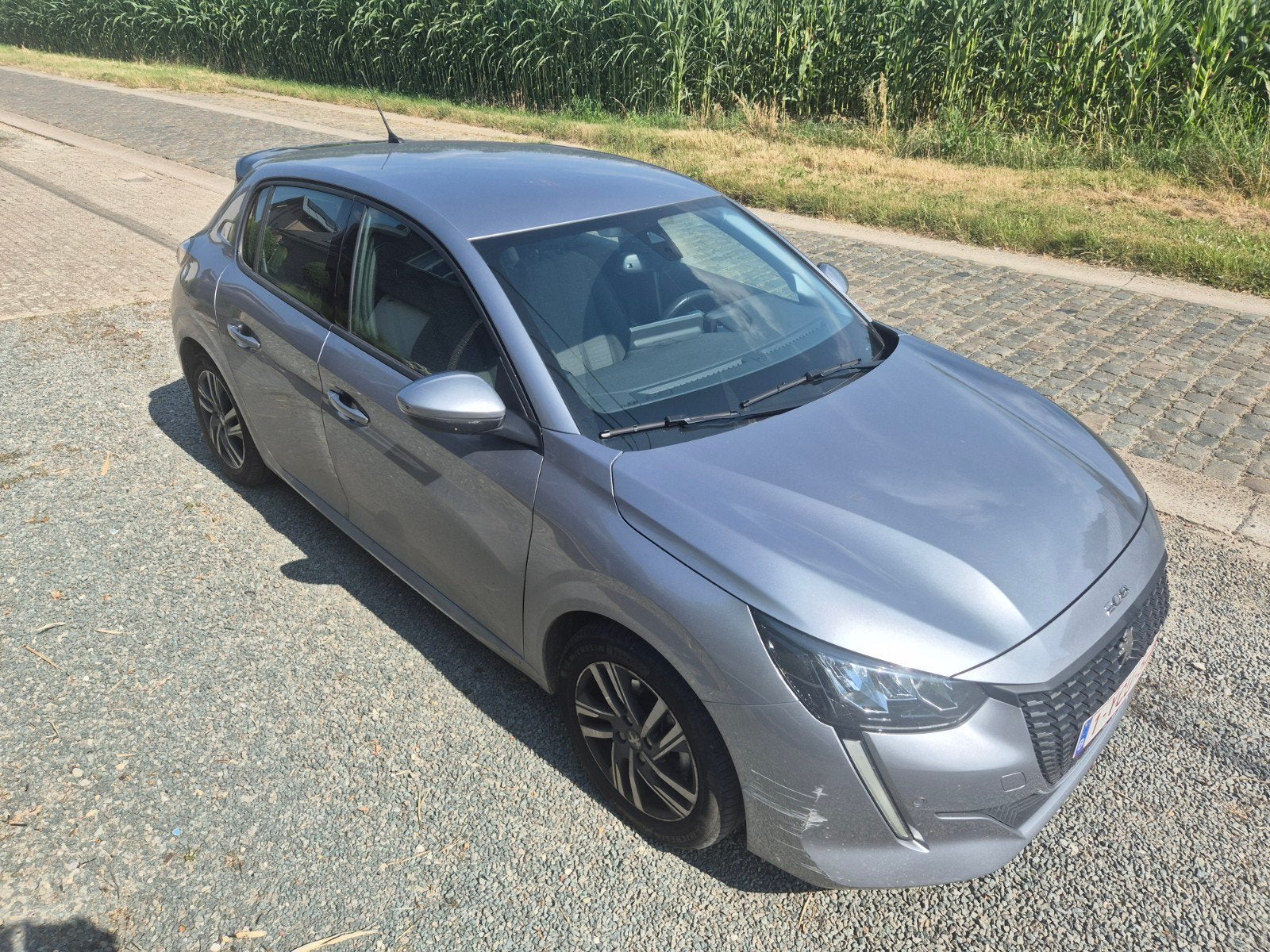 Peugeot 208, Auto's, Leder en Stof, Particulier, Zilver of Grijs, Voorwielaandrijving
