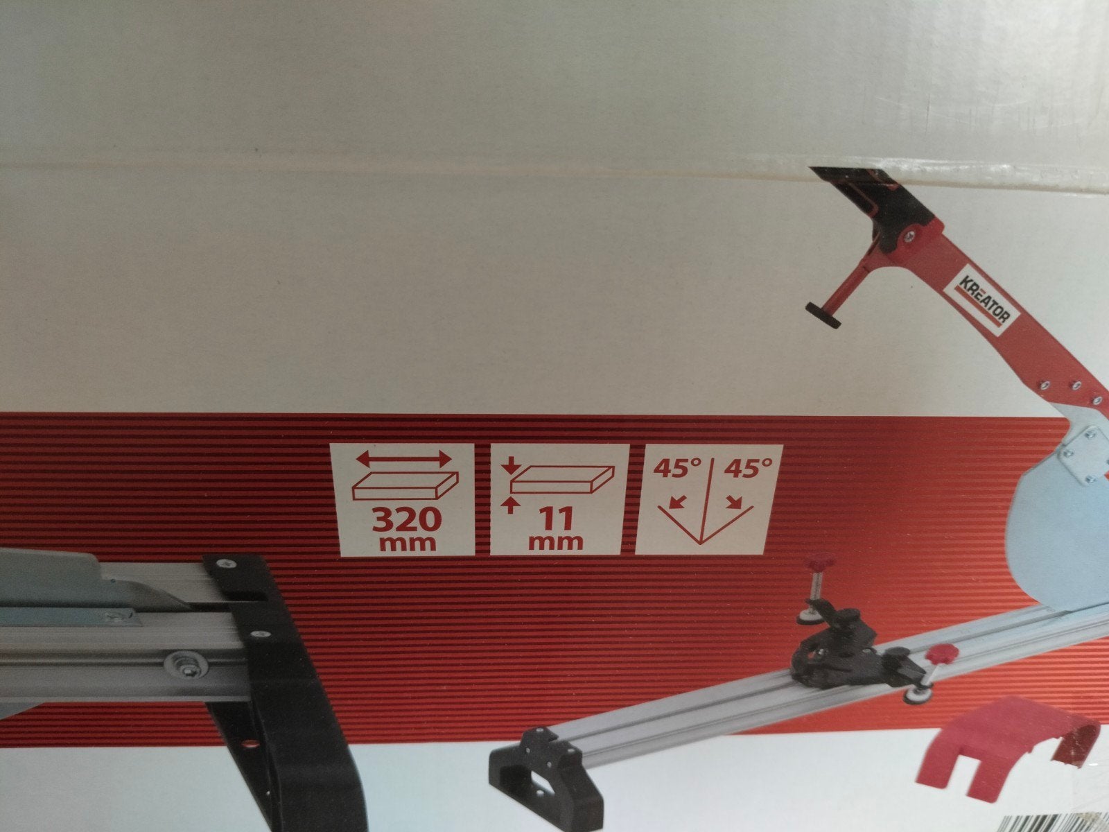 laminaatsnijder, Doe-het-zelf en Bouw, Gereedschap | Handgereedschap, Ophalen, Zo goed als nieuw, Snijgereedschap, Overige merken