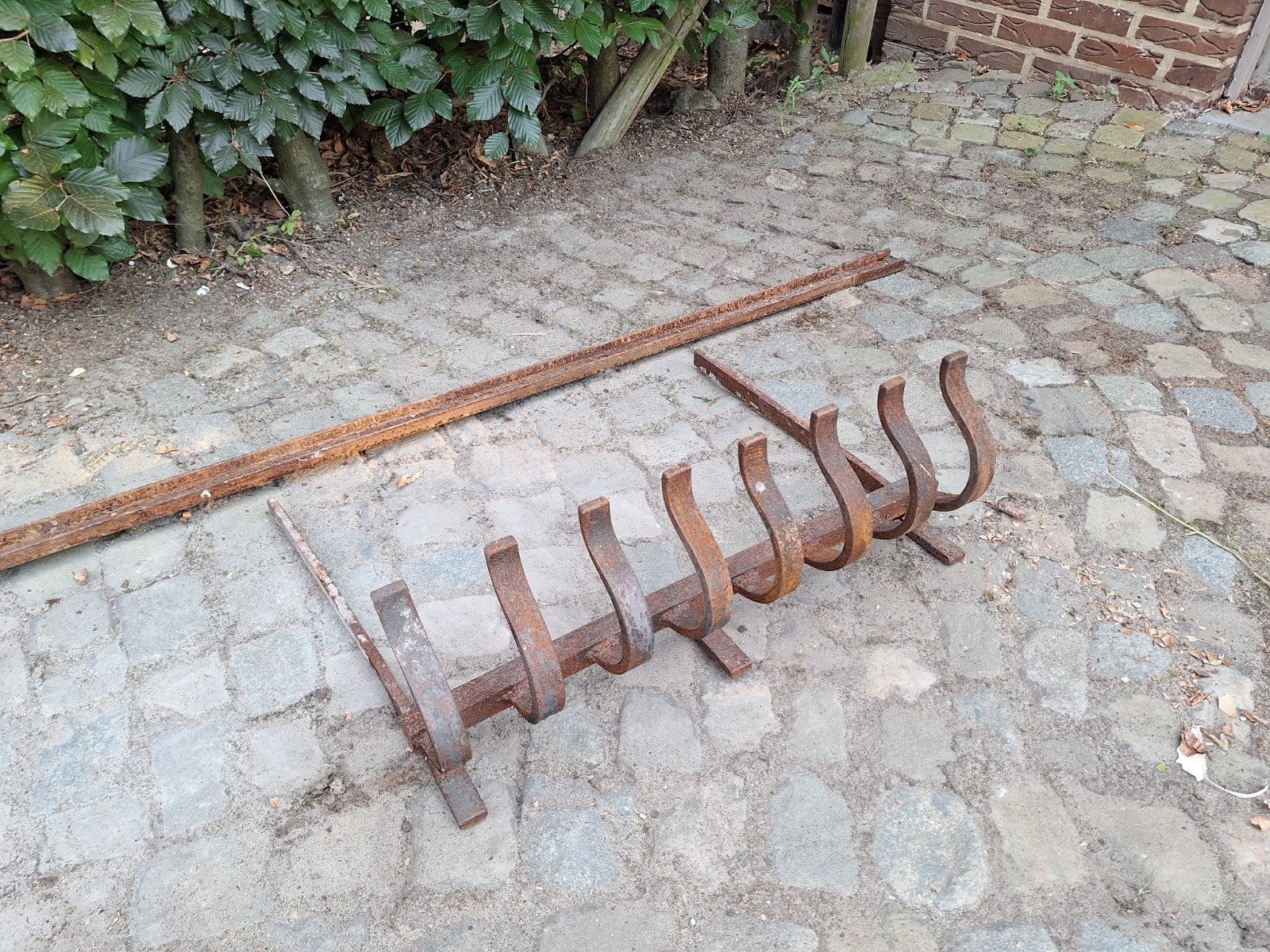 Mooie grill voor open haard, 60cm b, 50cm diep, 23cm hoog, Fietsen en Brommers, Fietsaccessoires | Fietsenrekken, Ophalen