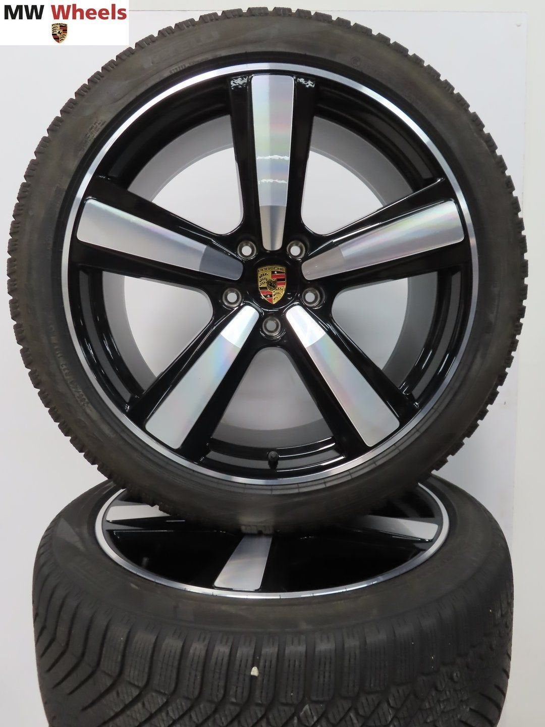 Originele Porsche Cayenne coupe 22 inch velgen winterbanden, Auto-onderdelen, Gebruikt, -, 285 mm, -