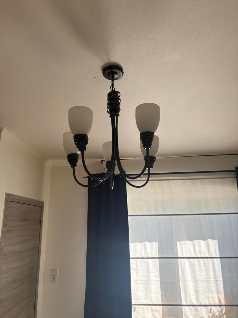 Lustre en fer forgé en bon état, Ophalen, Zo goed als nieuw