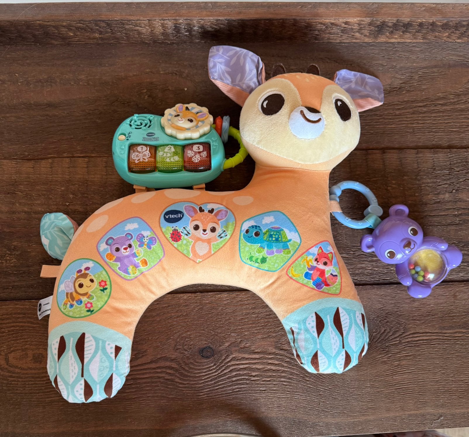 VTech Dierenvriendjes Tummy Time Knuffelhertje, Ophalen, Gebruikt