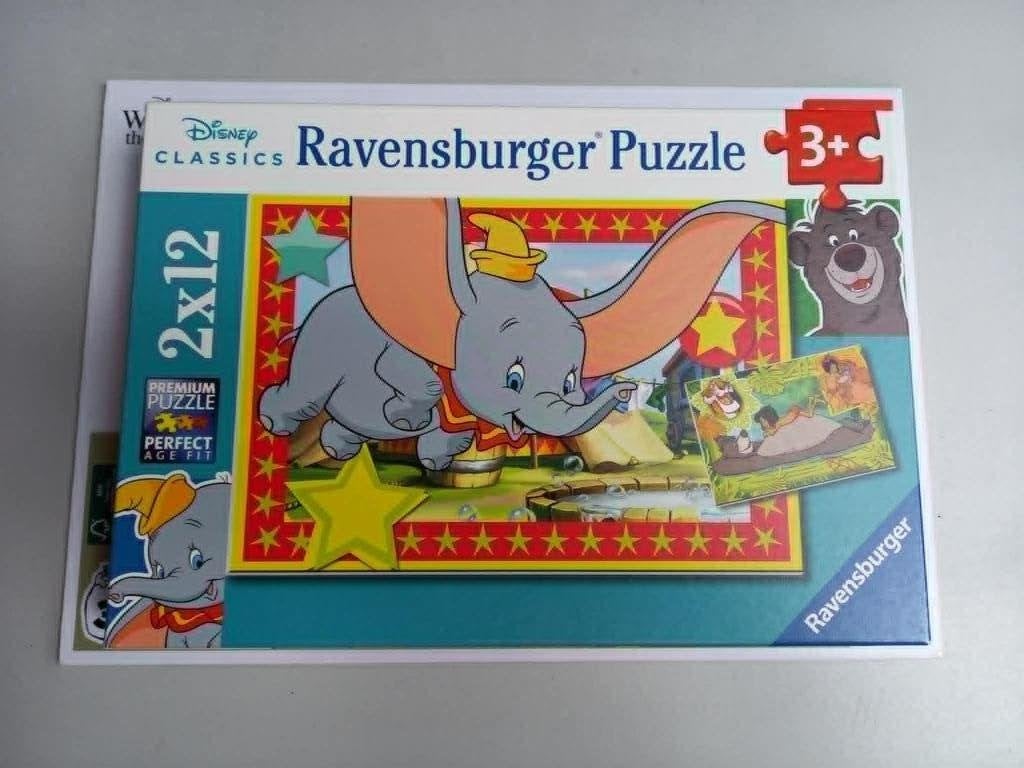 2 puzzels disney (12 & 15 stukken), Kinderen en Baby's, Speelgoed | Kinderpuzzels, Ophalen, 10 tot 50 stukjes, Gebruikt, 2 tot 4 jaar