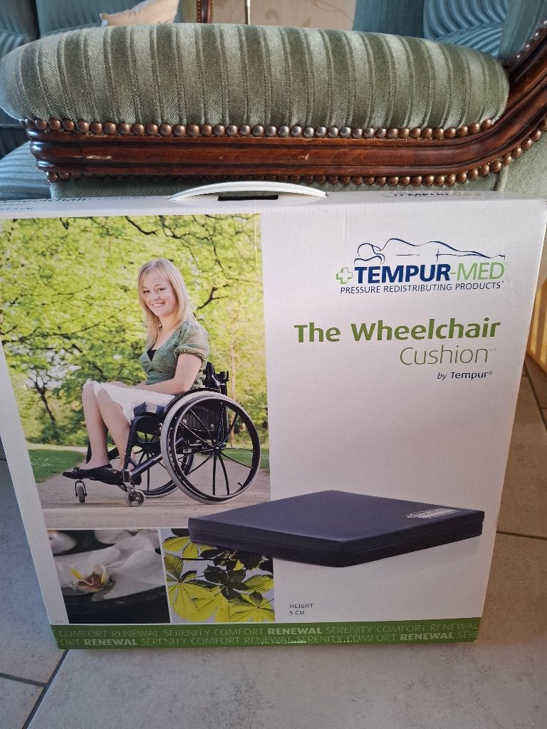 Rolstoelkussen tempur, Divers, Chaises roulantes, Enlèvement, Comme neuf, Fauteuil roulant manuel