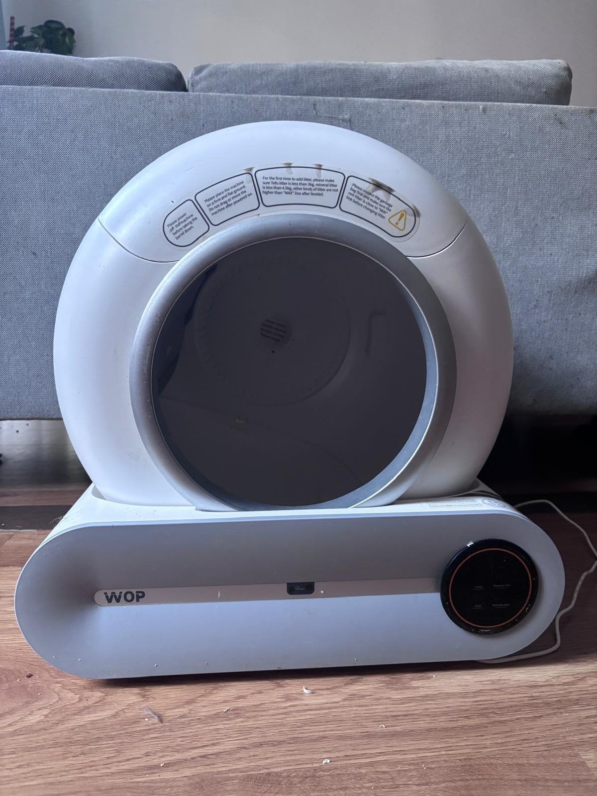 automatisch kattenbak wop, Dieren en Toebehoren, Ophalen, Zelfreinigend, Zo goed als nieuw