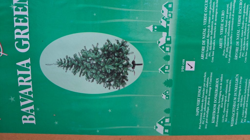 Plastic kerstboom, Diversen, Kerst, Ophalen, Zo goed als nieuw