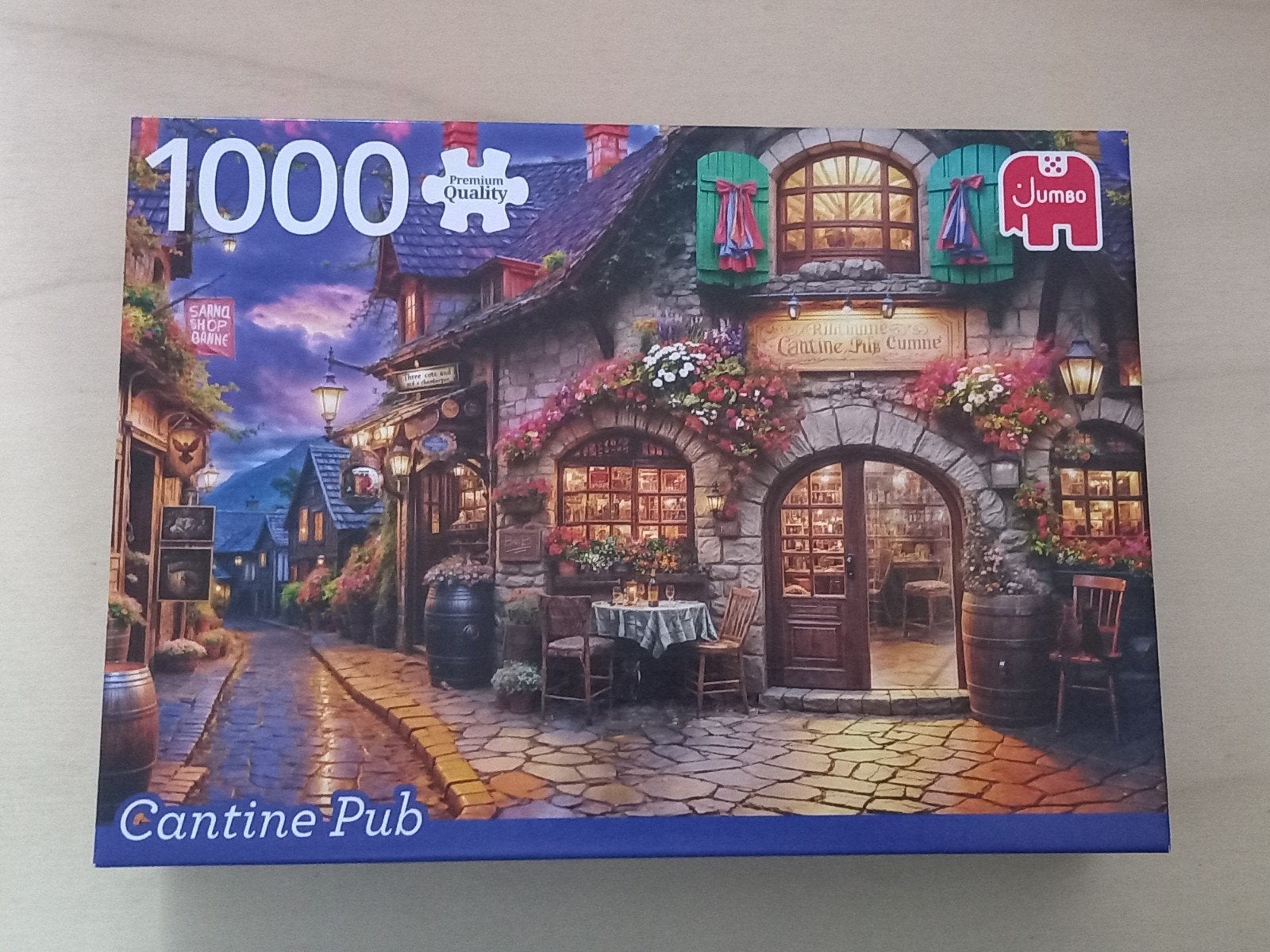 Puzzle Jumbo 1000 pièces - Canteen pub, Enlèvement ou Envoi, 500 à 1500 pièces, Utilisé, Puzzle