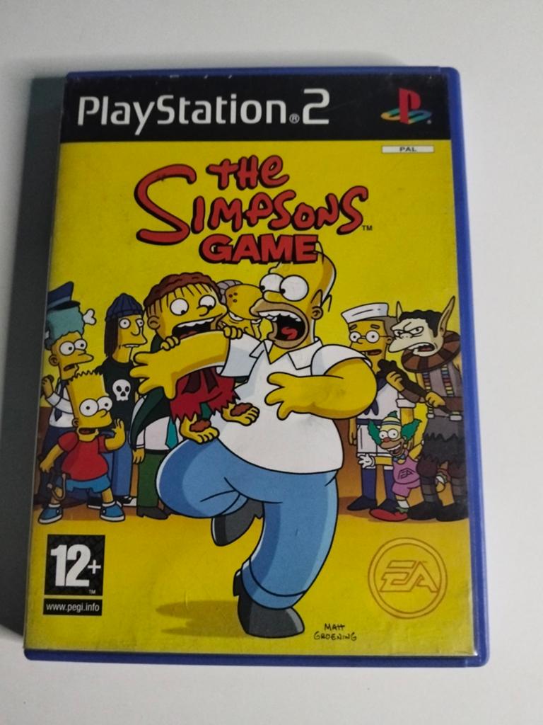 Le jeu Les Simpsons - PlayStation 2 (PS2), Consoles de jeu & Jeux vidéo, Enlèvement ou Envoi