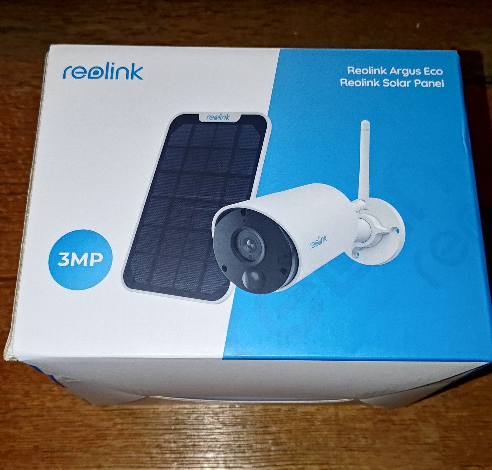 Draadloze bewakingscamera met zonnepaneel, Audio, Tv en Foto, Videobewaking, Ophalen, Gebruikt, Buitencamera