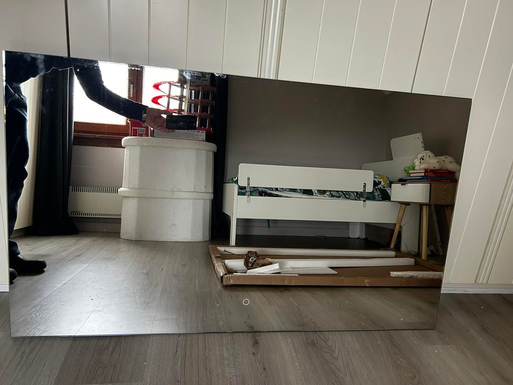 Badkamer spiegel, Ophalen, Gebruikt, 100 tot 125 cm, Minder dan 100 cm