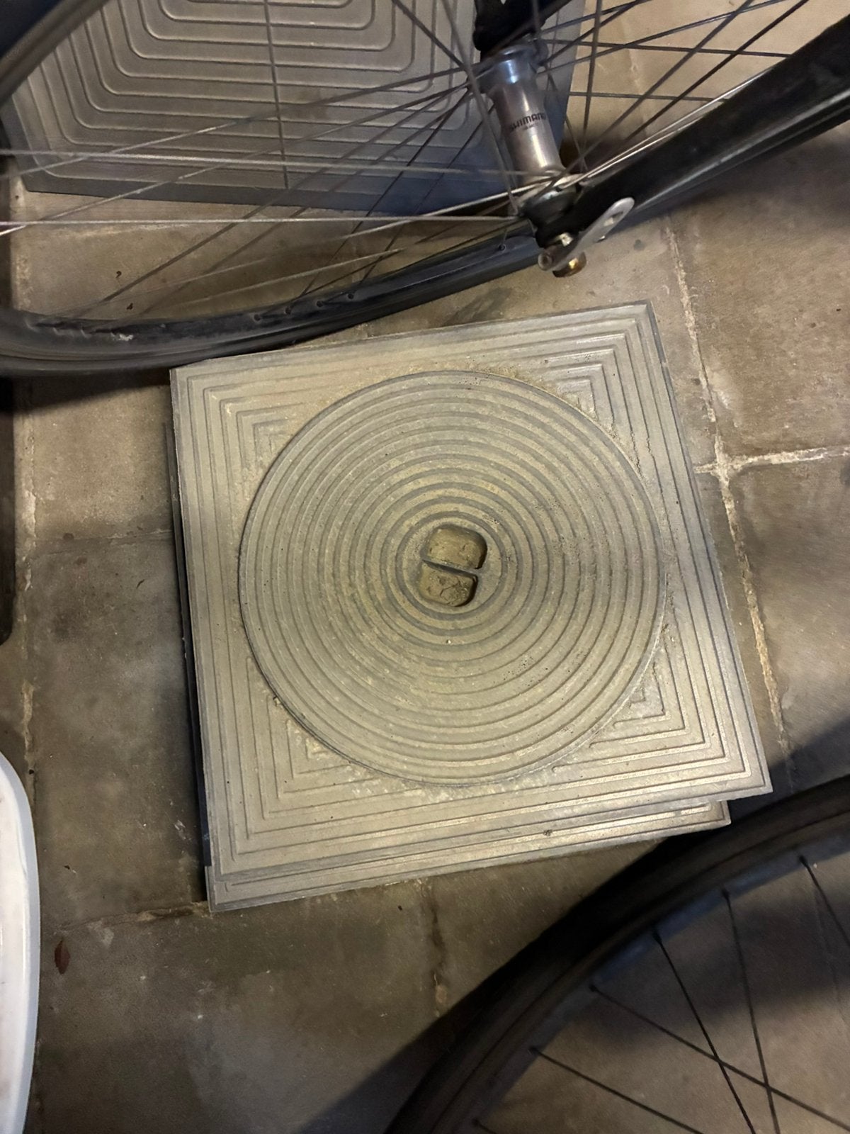 Terras deksels, 2x 40vs40, Doe-het-zelf en Bouw, Ophalen, Gebruikt