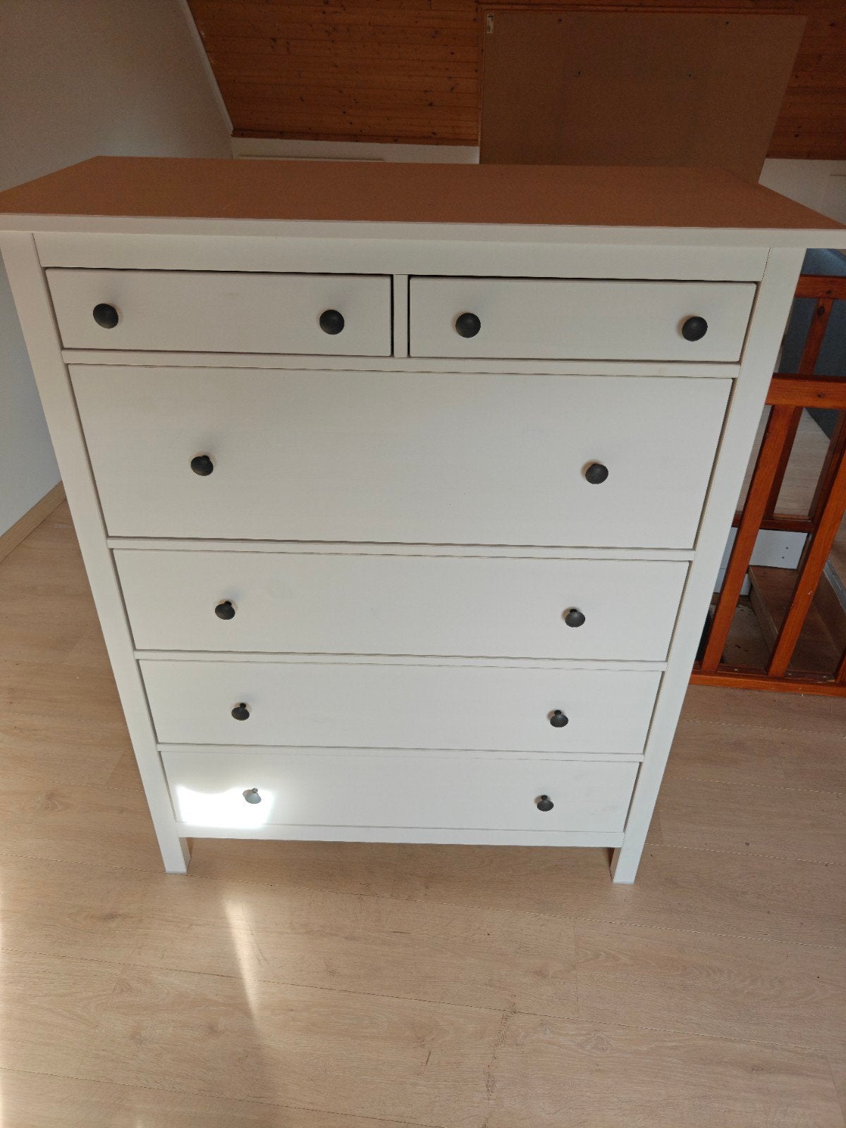 Ladekast ikea, Ophalen