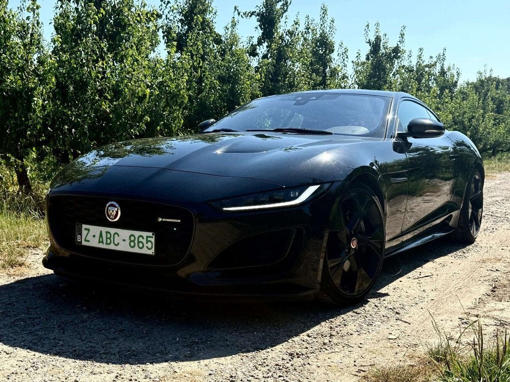 Jaguar F-Type Coupe 2.0 i4 P300 R-Dynamic Black AUTOMATIQUE, Autos, Jaguar, Cuir, Achat, F-type, Euro 6