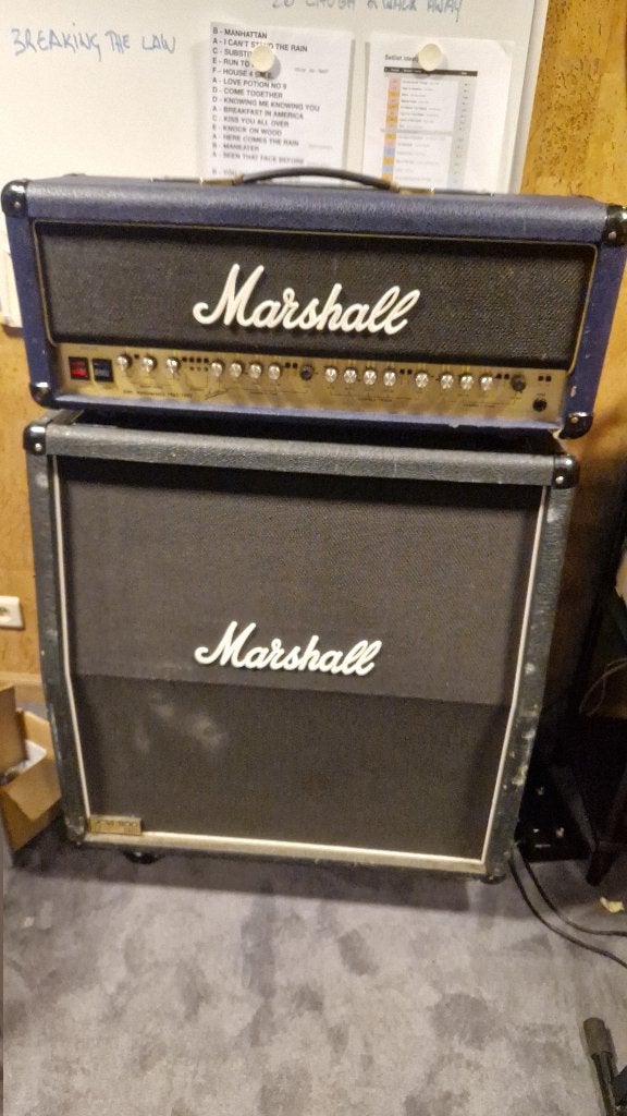 Marshall 6100 Anniversary Edition Head, Enlèvement, Utilisé, Guitare, 100 watts ou plus