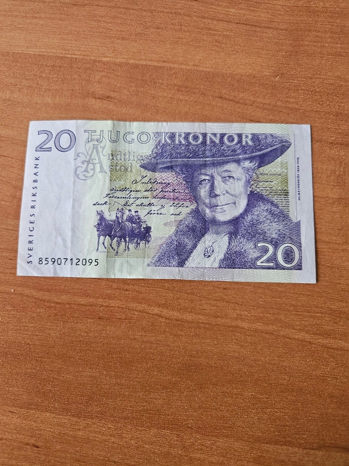 20 korun Zweden oude versie, Ophalen of Verzenden, Overige landen, Los biljet