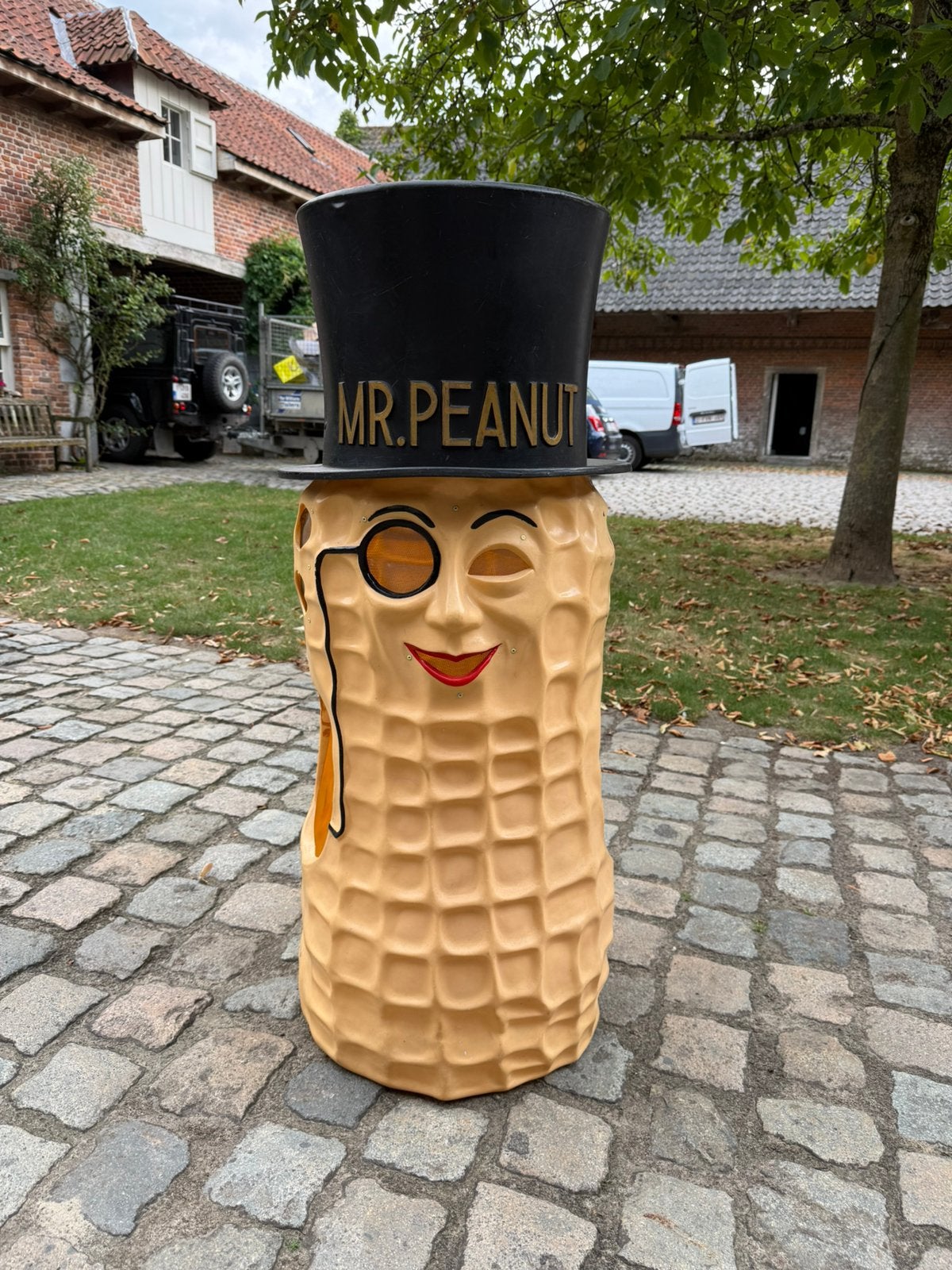 Mr Peanut Mascotte Original Chicago, Hobby en Vrije tijd, Ophalen, Zo goed als nieuw