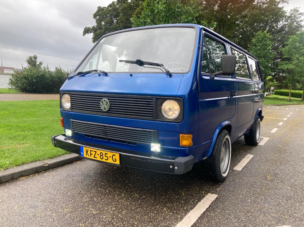 Volkswagen Transporter T3, Auto's, Oldtimers, 4 deurs, Zwart, 9 zetels, Particulier