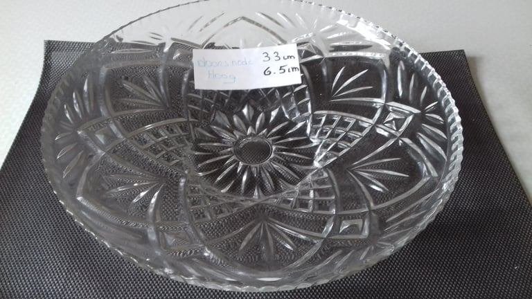 Schaal 33x6.5 cm voor fruit en decoratie rond diepe schaal, Huis en Inrichting, Ophalen, Zo goed als nieuw, Rond, Schaal
