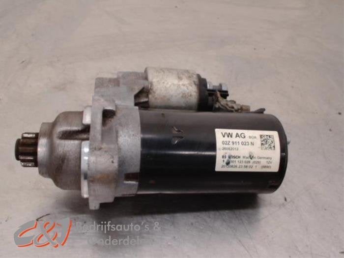 Startmotor van een Volkswagen Caddy, Auto-onderdelen, Motor en Toebehoren, Volkswagen, Gebruikt, 3 maanden garantie, Ophalen of Verzenden
