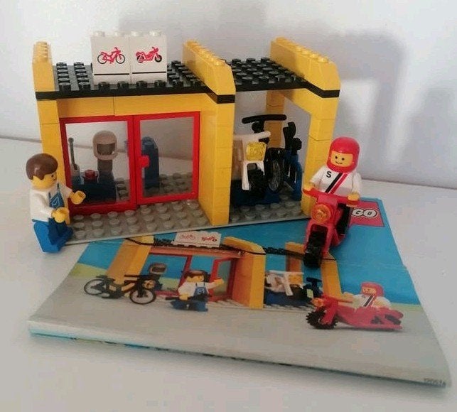 LEGO Vintage 6699 - Cycle Fix-It Shop (1987) Legoland, Enlèvement ou Envoi, Lego, Ensemble complet, Comme neuf