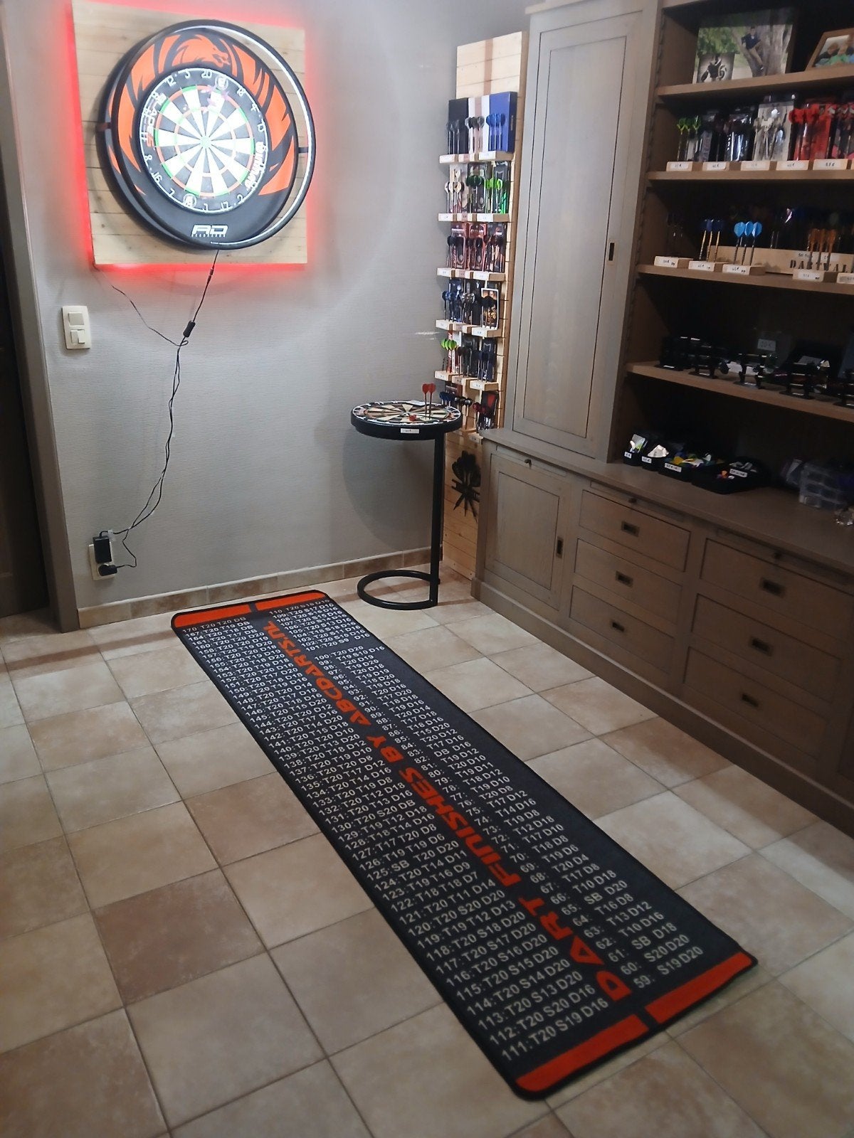 dartsmat, Sport en Fitness, Darts, Ophalen