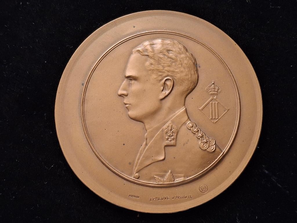 speciale editie medaille Koning Leopold III, Verzamelen, Verzenden, Gebruikt, Overige typen