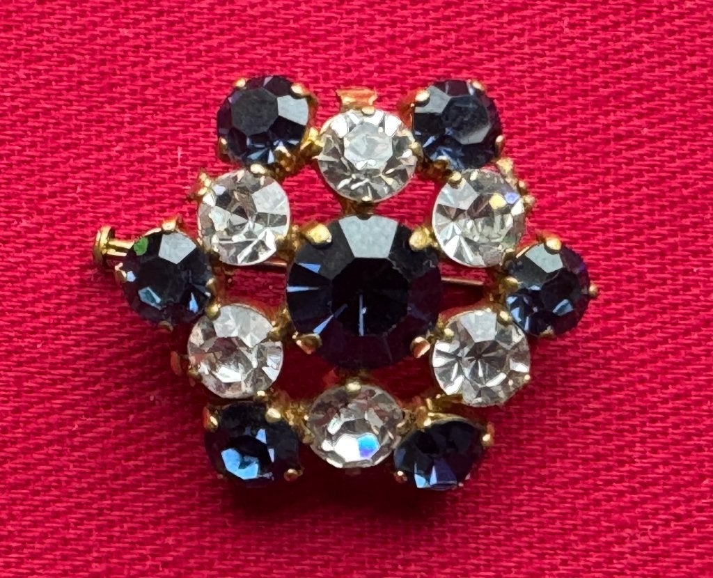 Broche Vintage Années 1960, Enlèvement ou Envoi, Autres matériaux, Broche