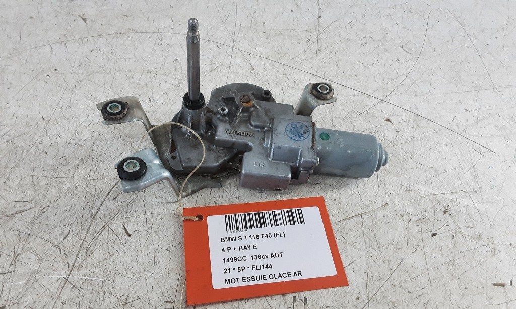 RUITENWISSERMOTOR ACHTER BMW 1 serie (F40) (8495516), Gebruikt, Mevr. I. Hauben, BMW, Rue de l'Espoir 34 34
4030  GRIVEGNÉE, BE