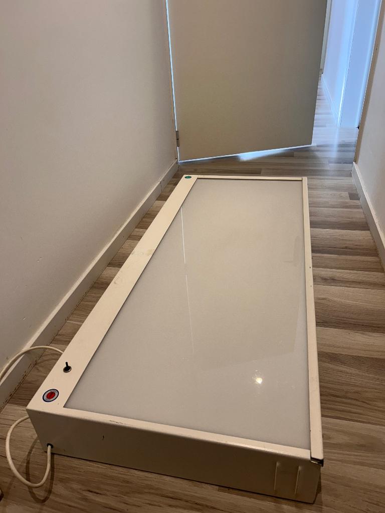 Lichtbak / lichttafel, Ophalen, Gebruikt