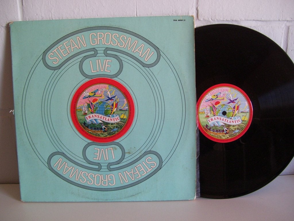 STEFAN GROSSMAN  live ( 2 lps ), CD & DVD, Vinyles | Jazz & Blues, 12 pouces, Pressage original, Enlèvement ou Envoi, Utilisé