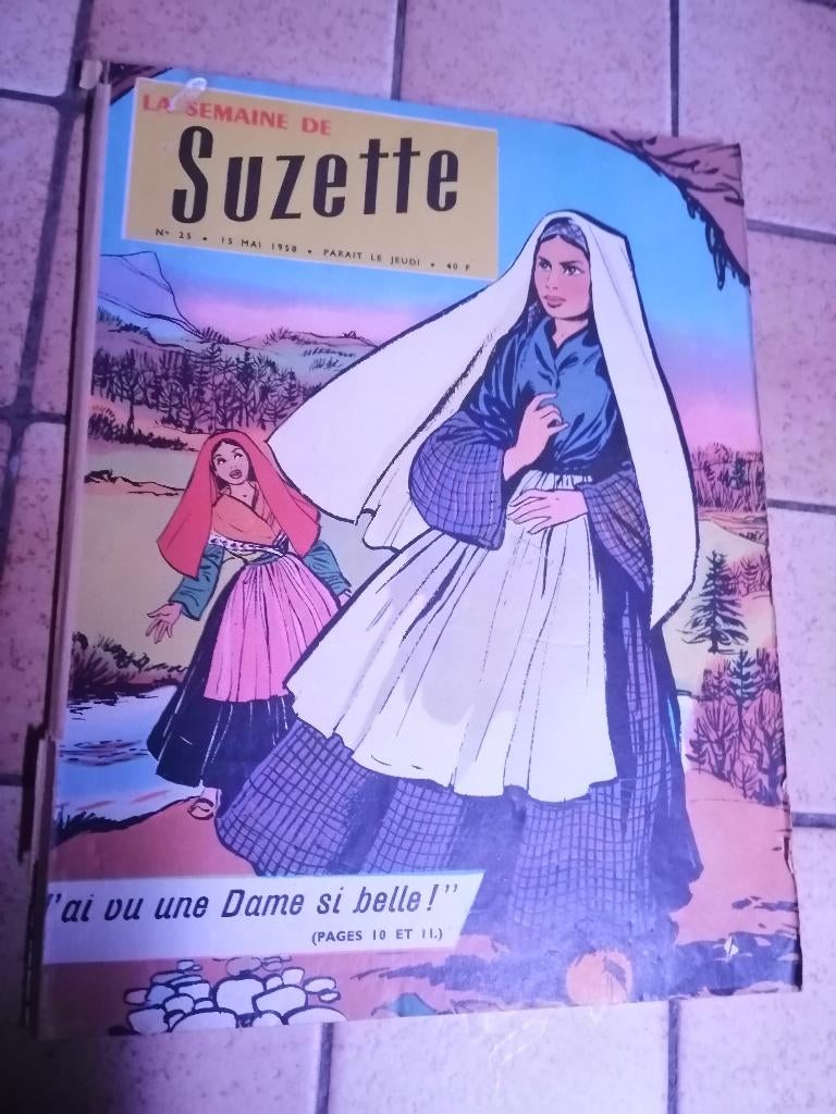 Recueil la semaine de suzette n25 à 27 1958, Enlèvement ou Envoi, Utilisé
