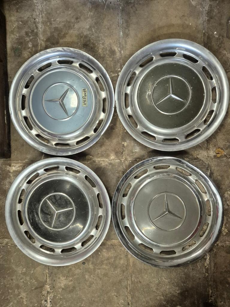 Mercedes-Benz oldtimer wieldoppen, Ophalen of Verzenden