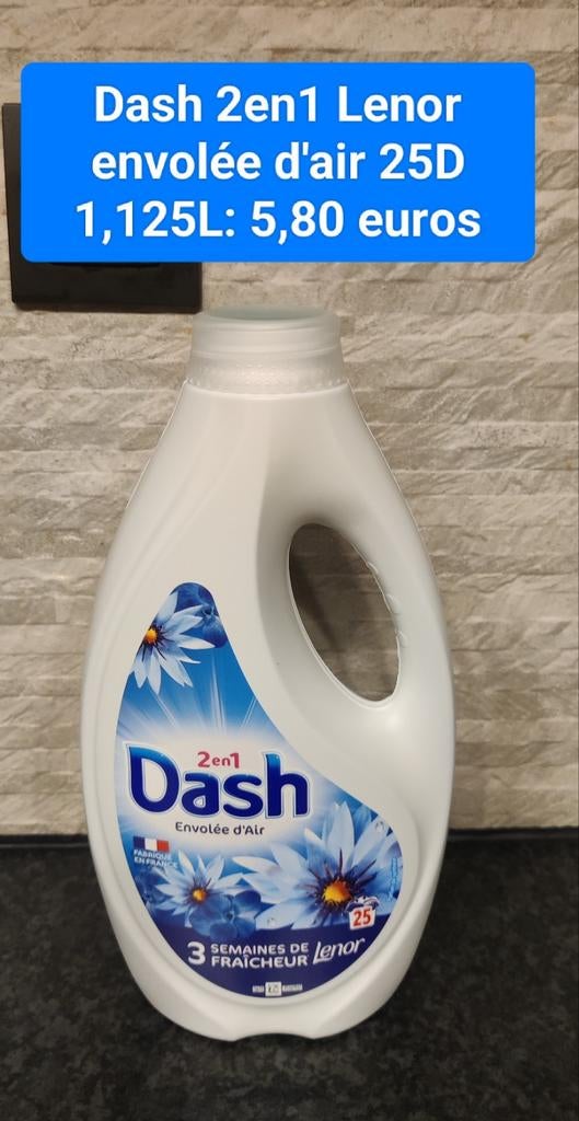 Dash Lenor Air Flight 25D 1.125L, Huis en Inrichting, Schoonmaakartikelen, Ophalen