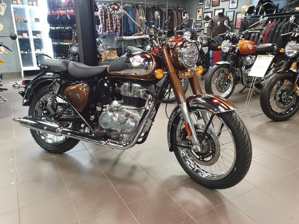 Royal Enfield Classic Chrome Bronze, Motoren, Nieuw, Bedrijf, Overig, Minimaal motorrijbewijs A2